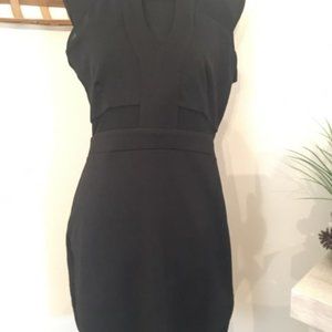Charlotte Russe Black Dress, new w/tag.  Sheer Black material at waist & collar